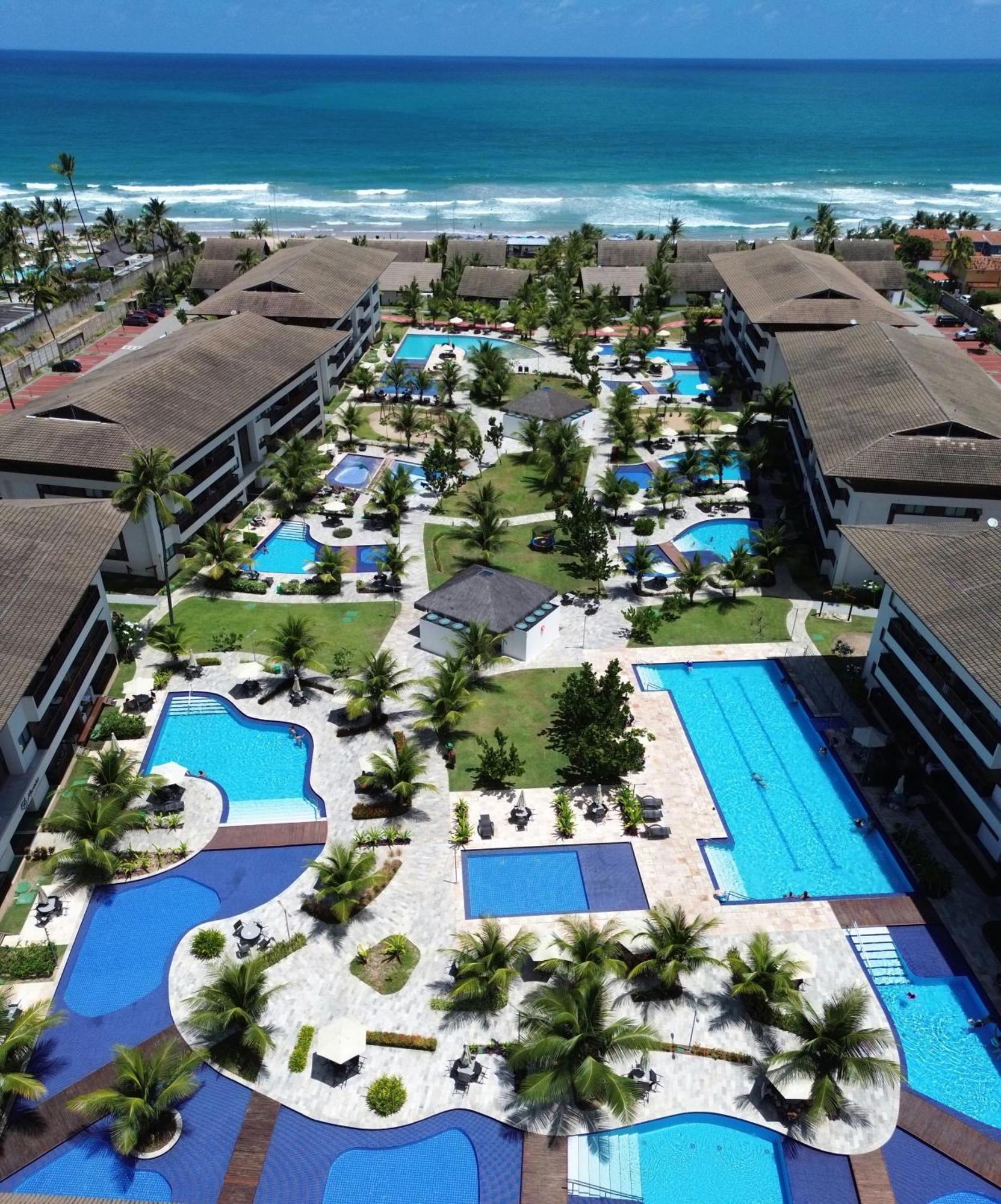 Cupe Beach Living Resort Beira Mar Porto De Galinhas Flat Luxo Sofisticado 3Qts 外观 照片