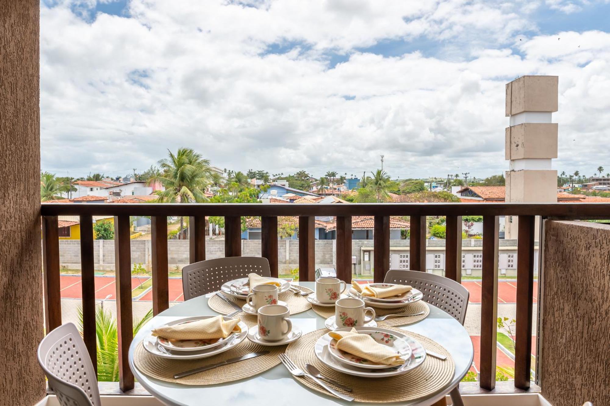 Cupe Beach Living Resort Beira Mar Porto De Galinhas Flat Luxo Sofisticado 3Qts 外观 照片