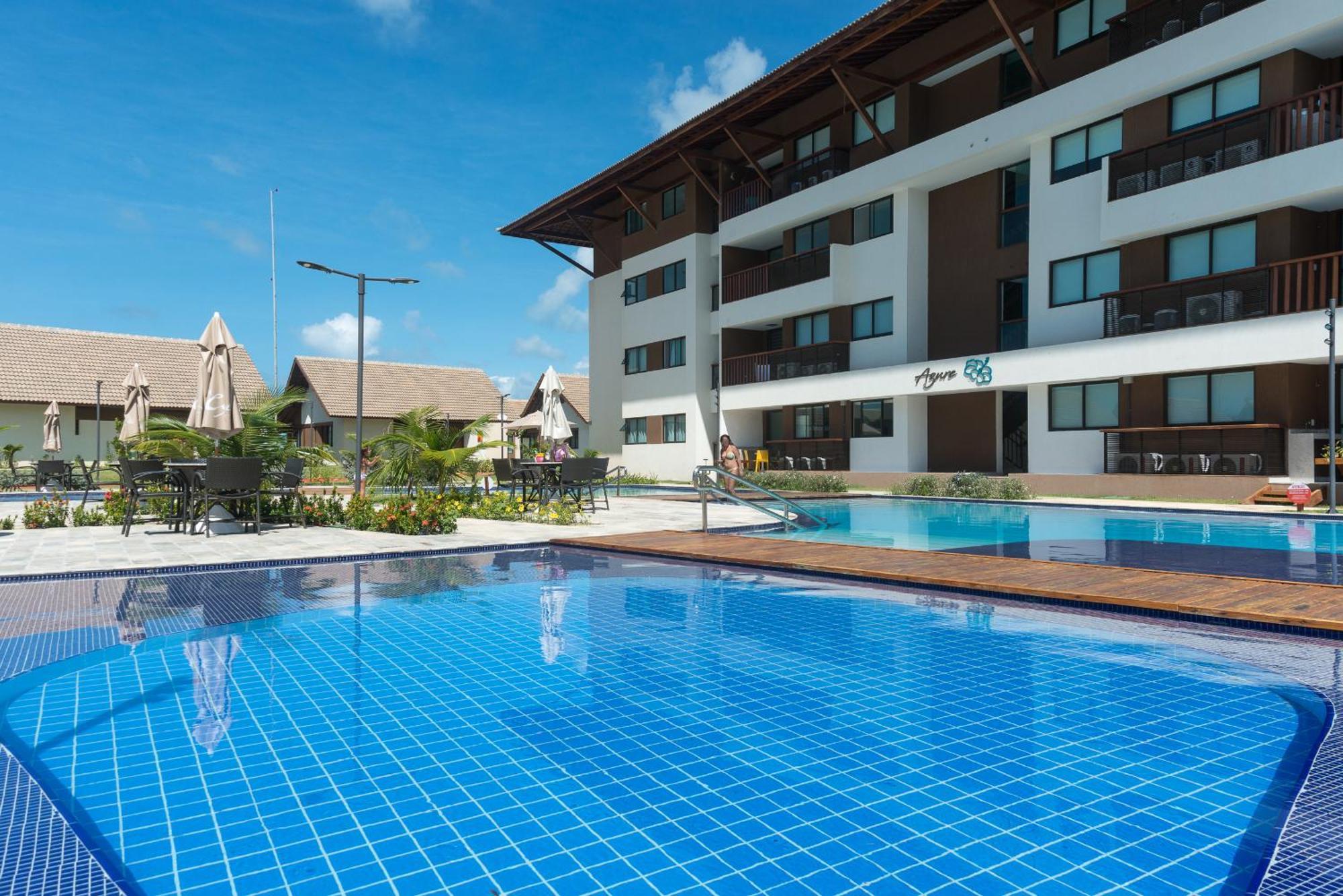 Cupe Beach Living Resort Beira Mar Porto De Galinhas Flat Luxo Sofisticado 3Qts 外观 照片
