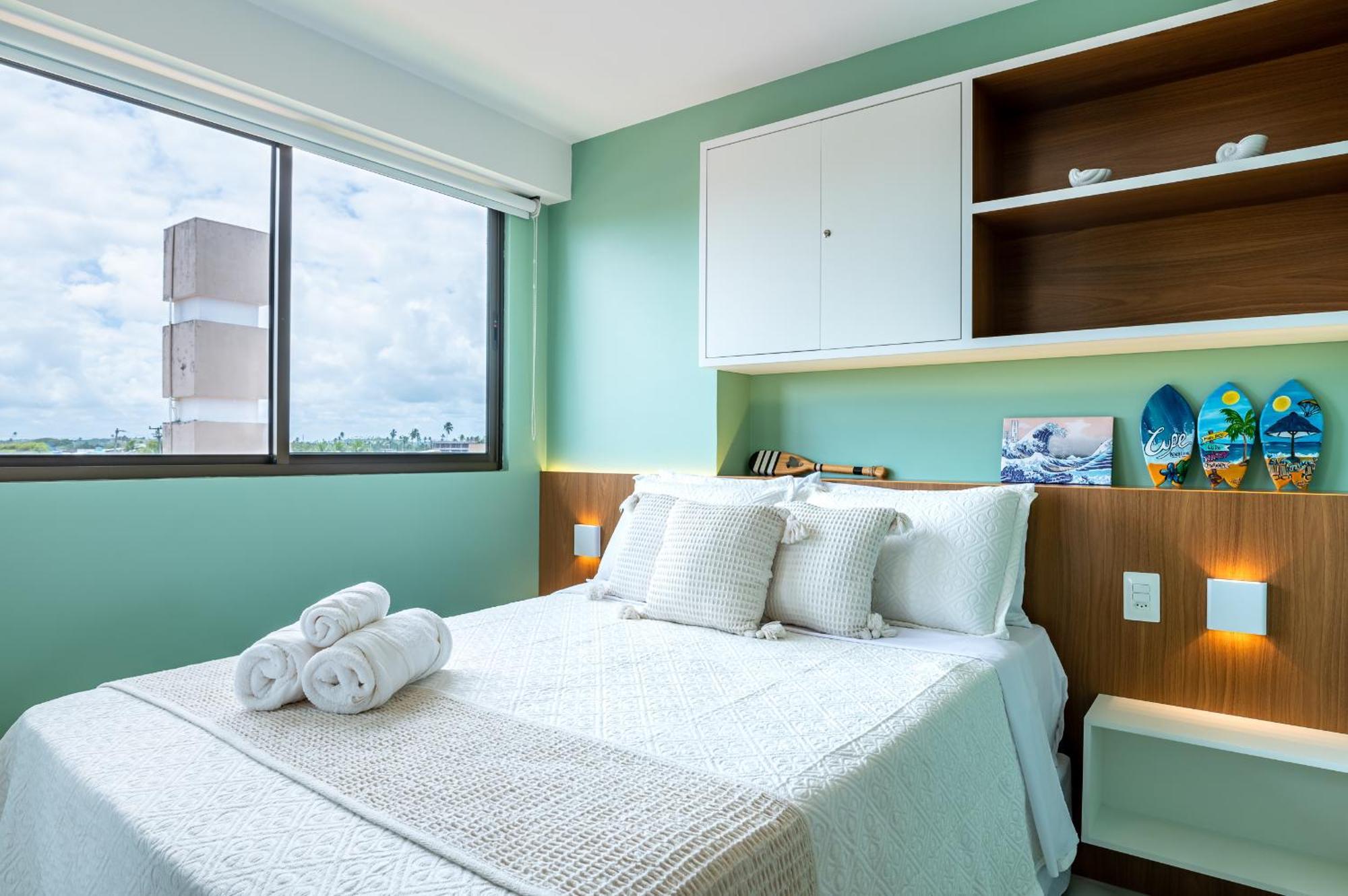 Cupe Beach Living Resort Beira Mar Porto De Galinhas Flat Luxo Sofisticado 3Qts 外观 照片